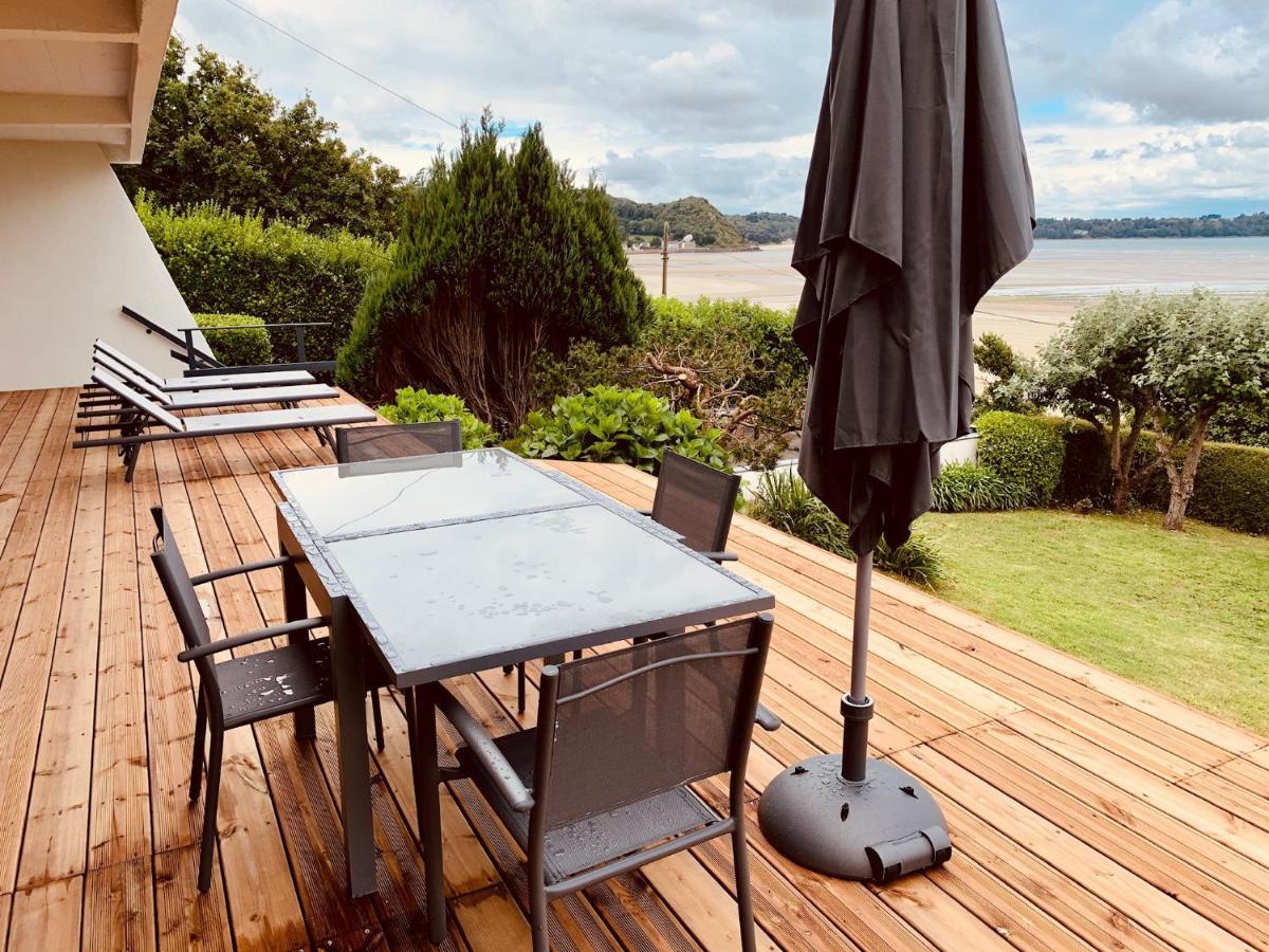 Apartament Cocoon Au Bord De L'Eau Saint-Michel-en-Grève Zewnętrze zdjęcie