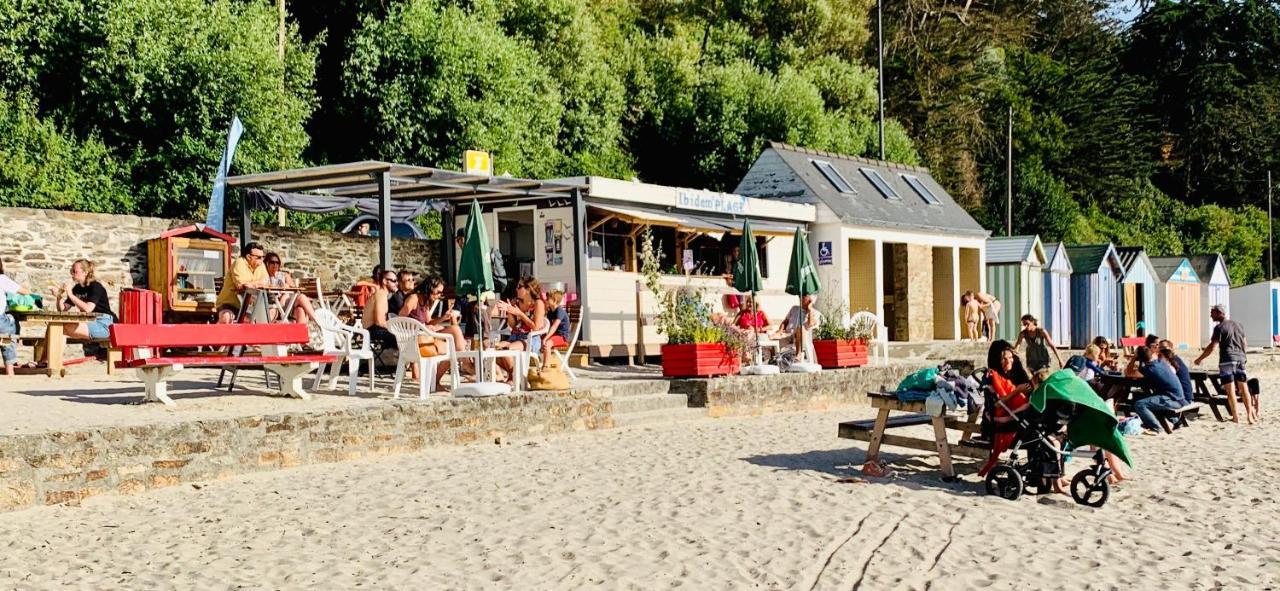 Apartament Cocoon Au Bord De L'Eau Saint-Michel-en-Grève Zewnętrze zdjęcie