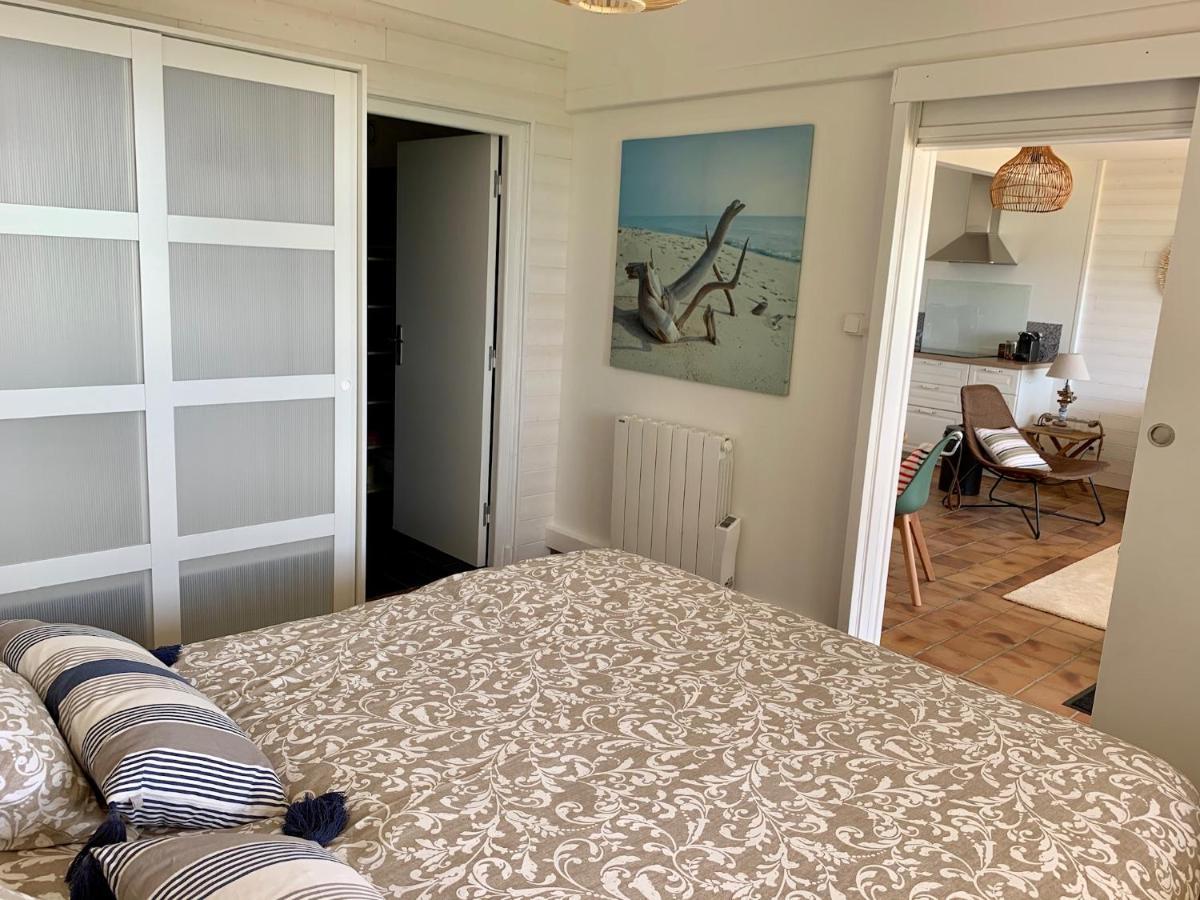 Apartament Cocoon Au Bord De L'Eau Saint-Michel-en-Grève Zewnętrze zdjęcie