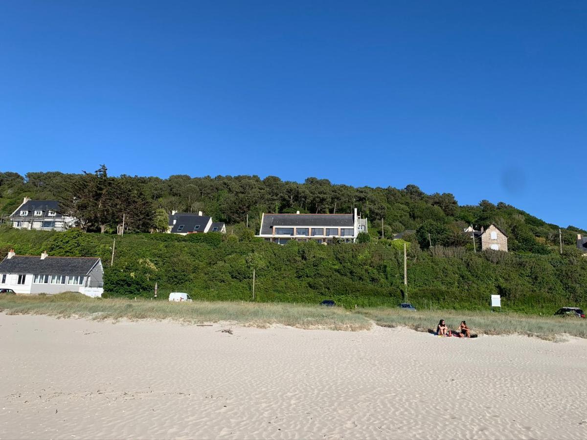 Apartament Cocoon Au Bord De L'Eau Saint-Michel-en-Grève Zewnętrze zdjęcie